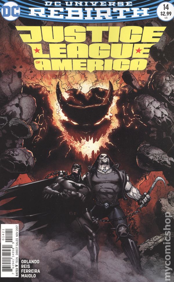 Justice League of America (2017) #14B (Rebirth)
