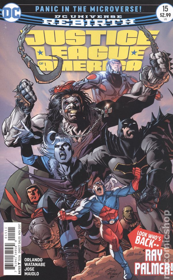 Justice League of America (2017) #15A (Rebirth)