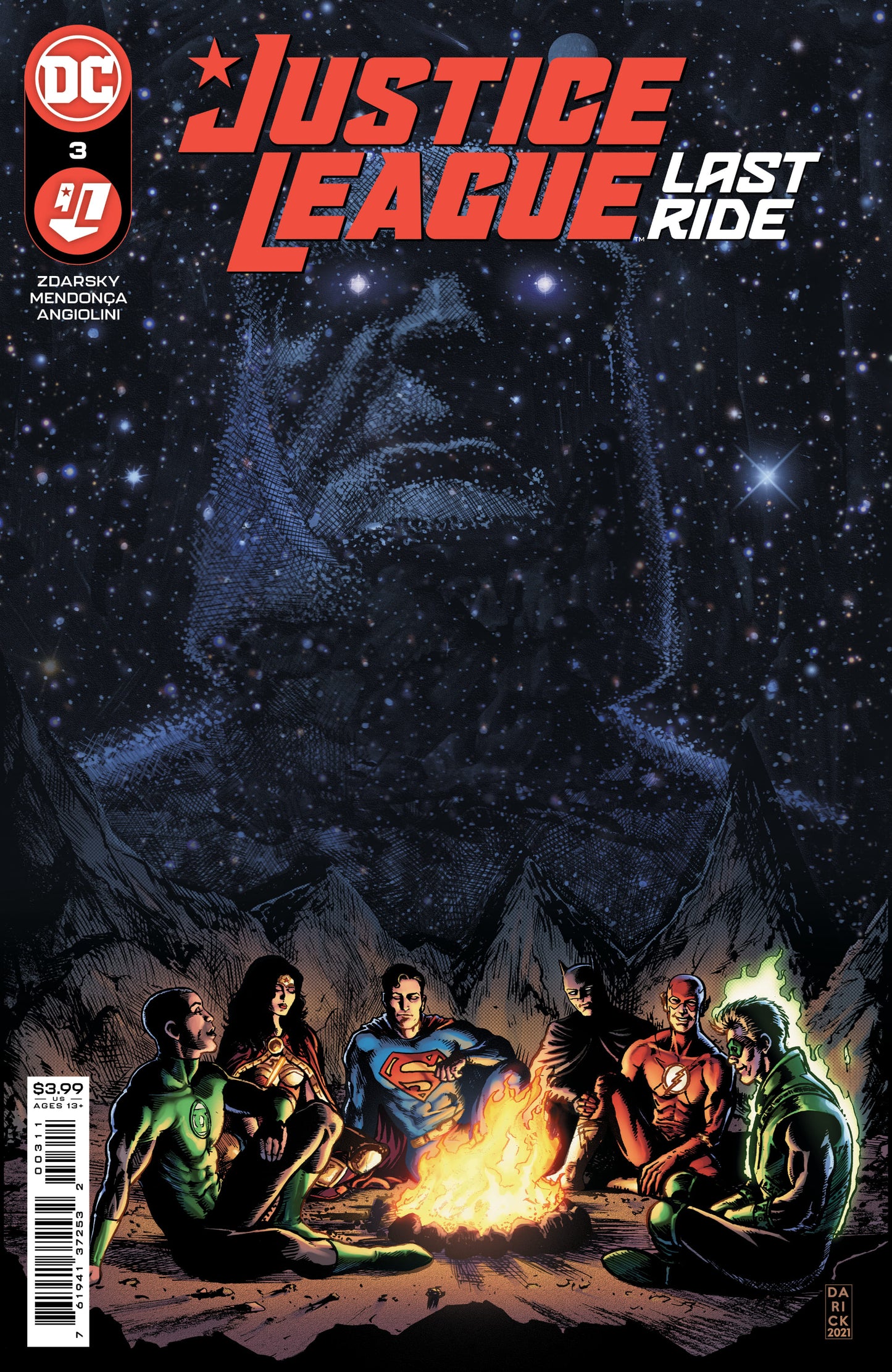 Justice League Last Ride (2021 DC) #3A