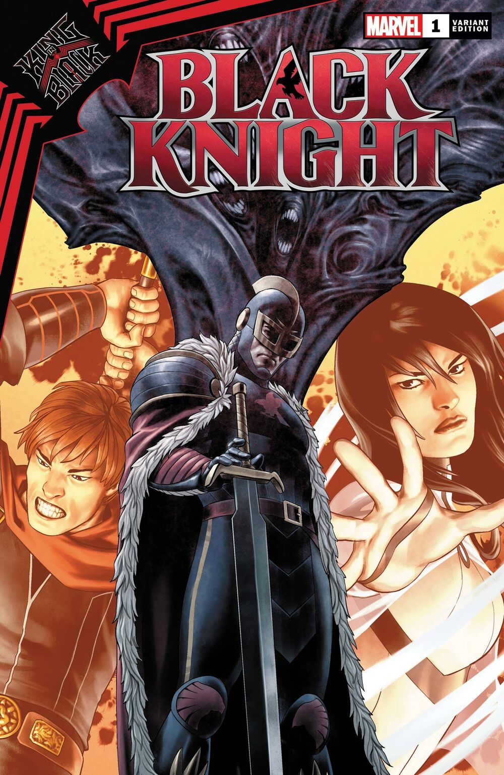 King in Black Black Knight (2021 Marvel) #1B
