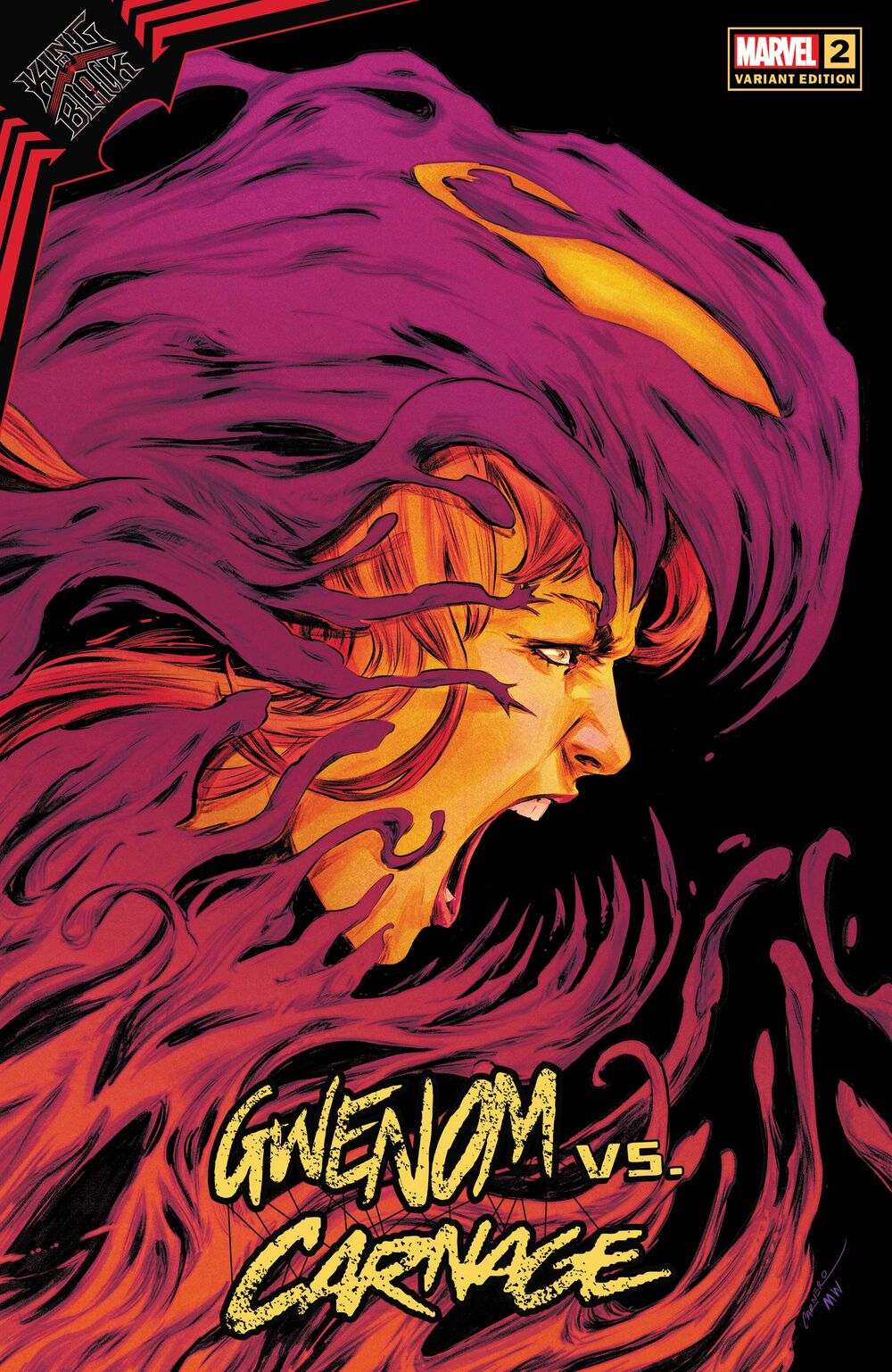 King in Black Gwenom vs. Carnage (2021 Marvel) #2B