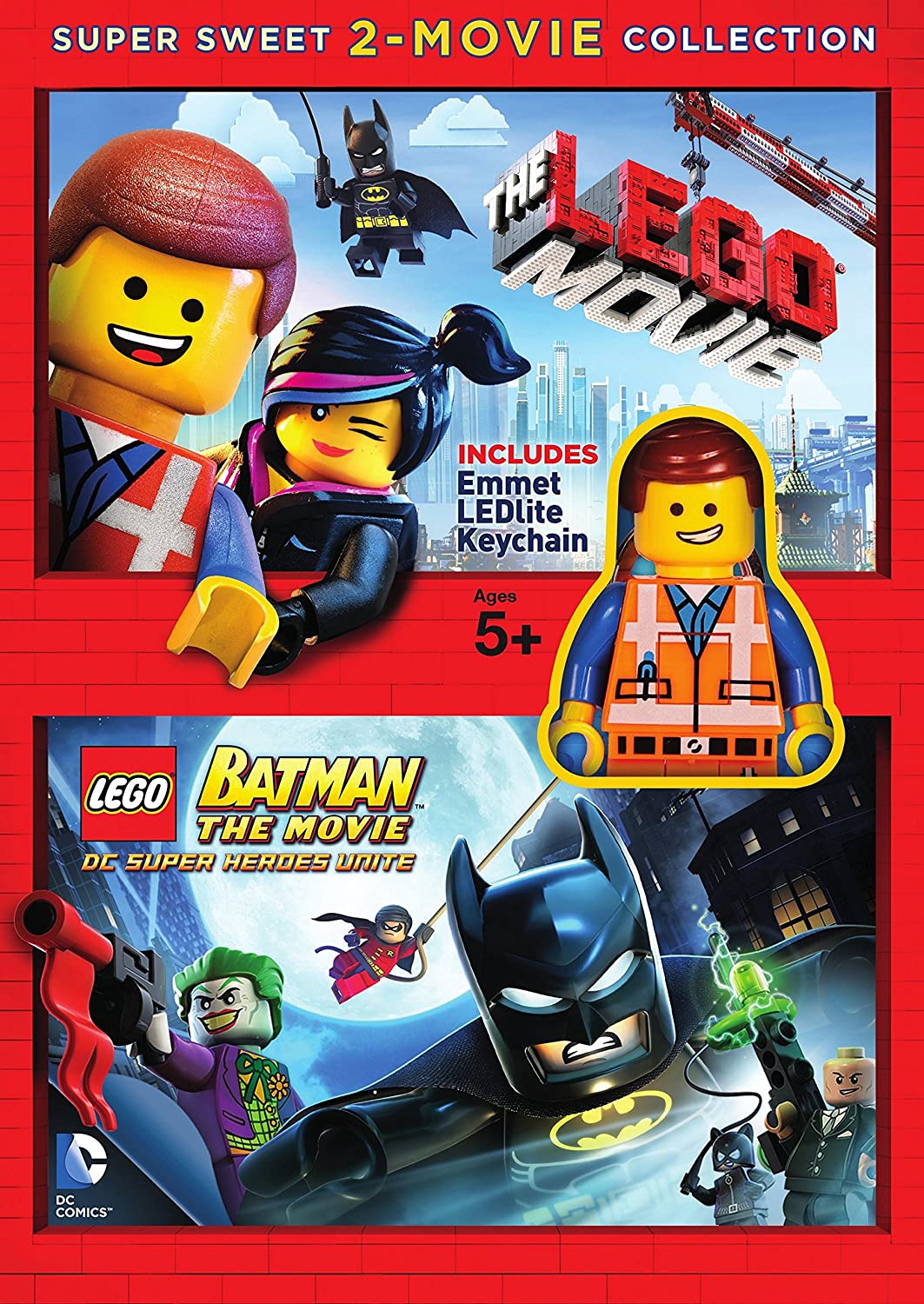 Lego Super Sweet 2-Movie Collection (DVD)