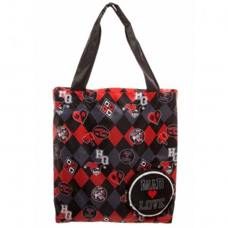 HARLEY QUINN MAD LOVE TOTE BAG
