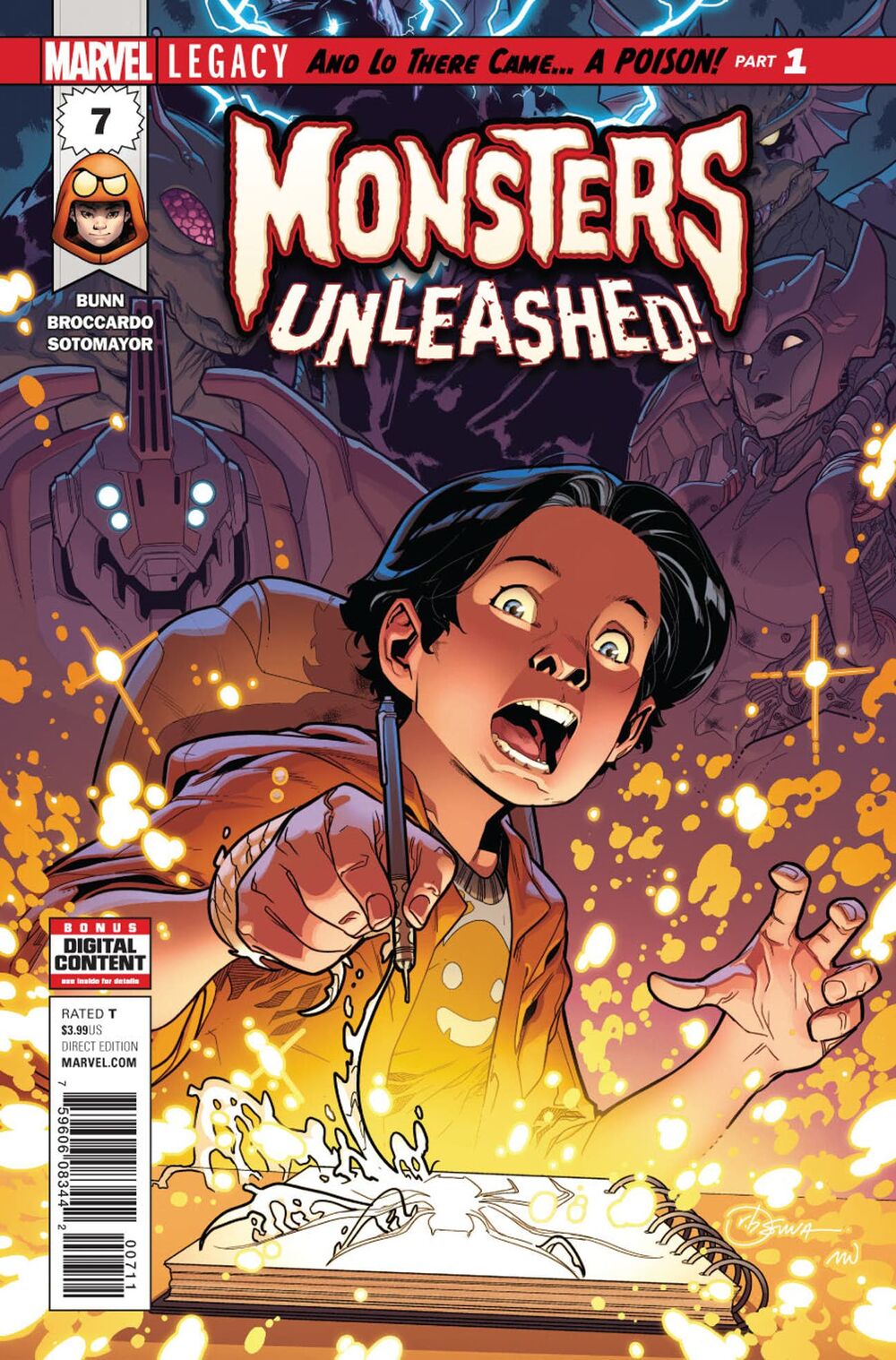 Monsters Unleashed (2017 2nd Series) #7A – Emerald Knights