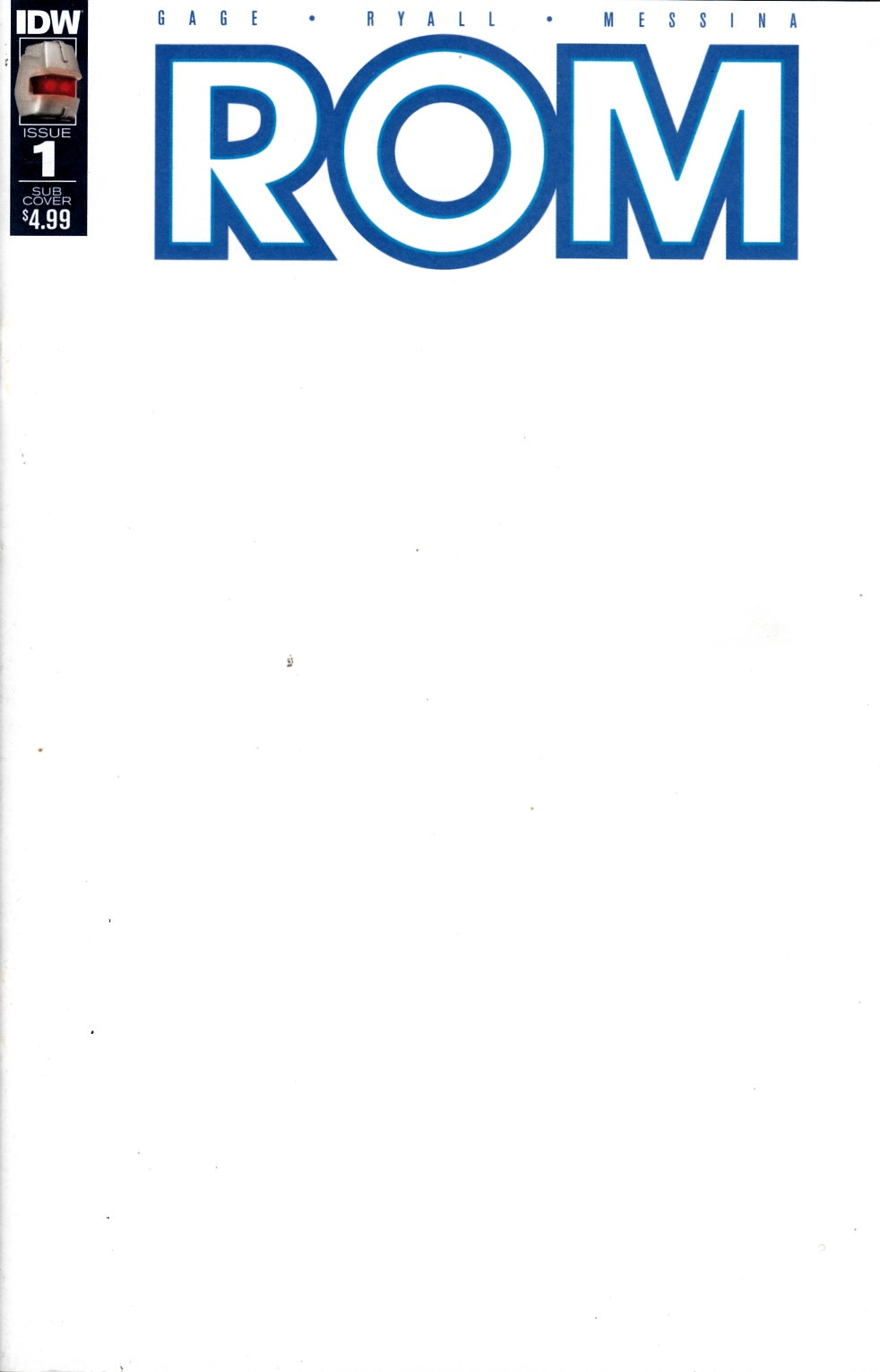 ROM (2016 IDW) #1BLANK