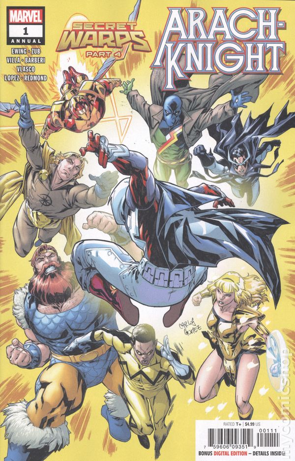 Secret Warps Arachknight Annual (2019 Marvel) #1A