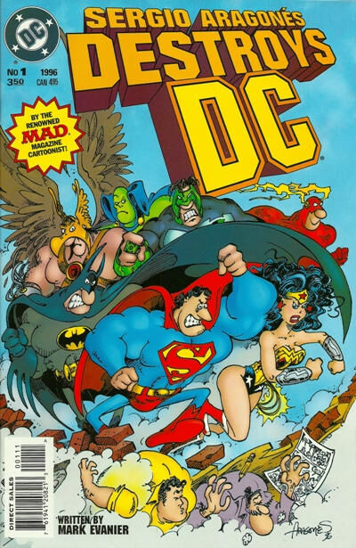 Sergio Aragones Destroys DC (1996) #1