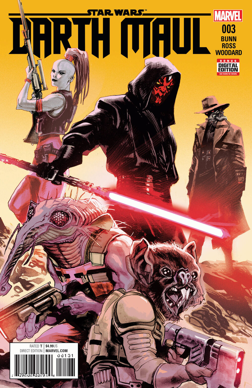Star Wars Darth Maul (2017 Marvel) #3A