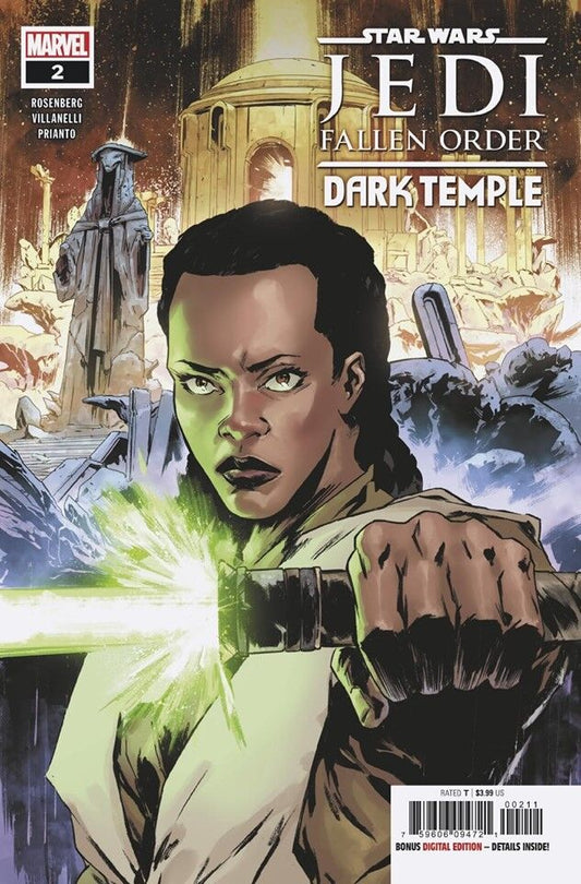 Star Wars Jedi Fallen Order Dark Temple (2019 Marvel) #2A