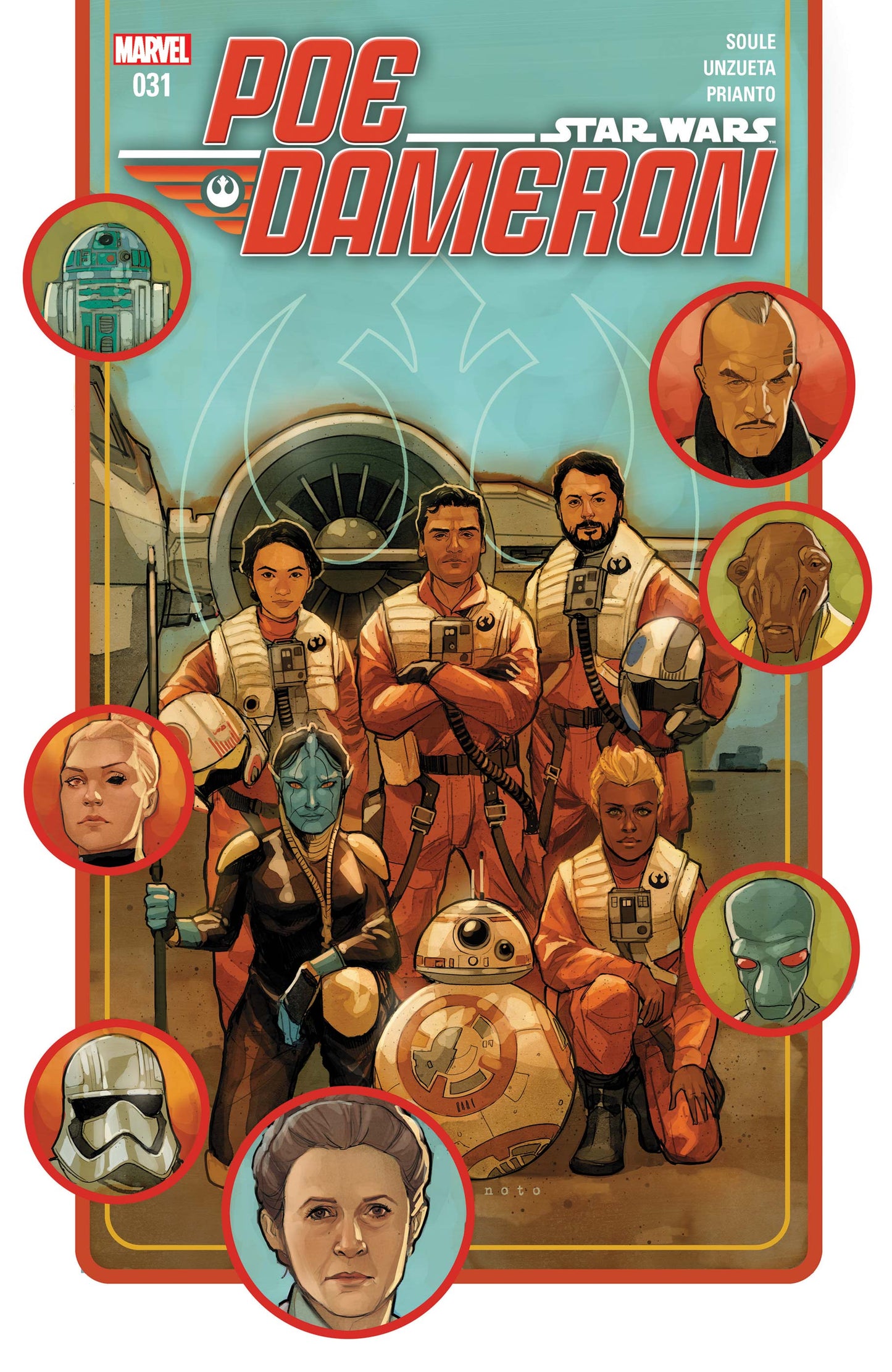 Star Wars Poe Dameron (2016) #31A