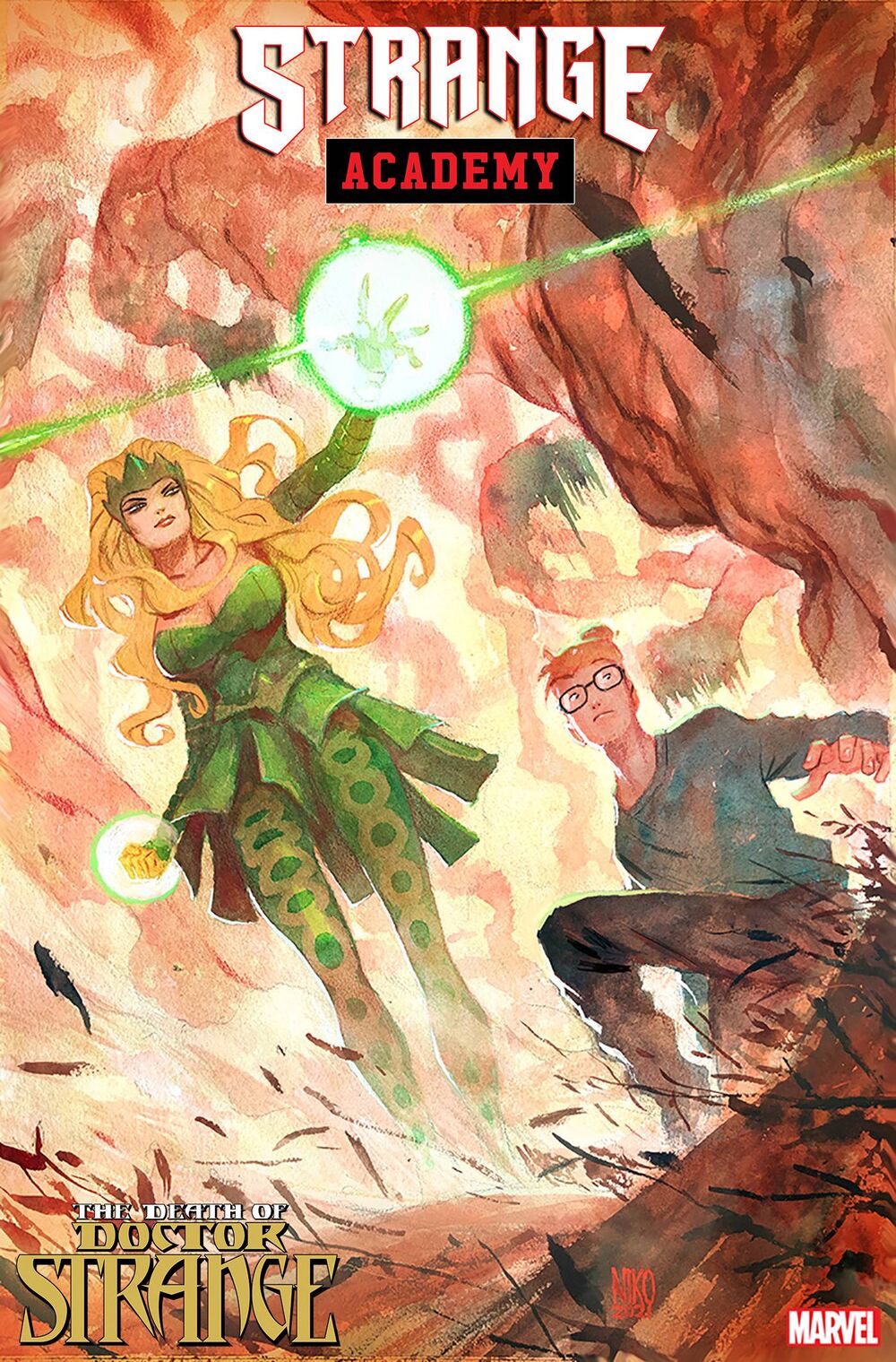 Strange Academy Presents the Death of Doctor Strange (2021 Marvel) #1B