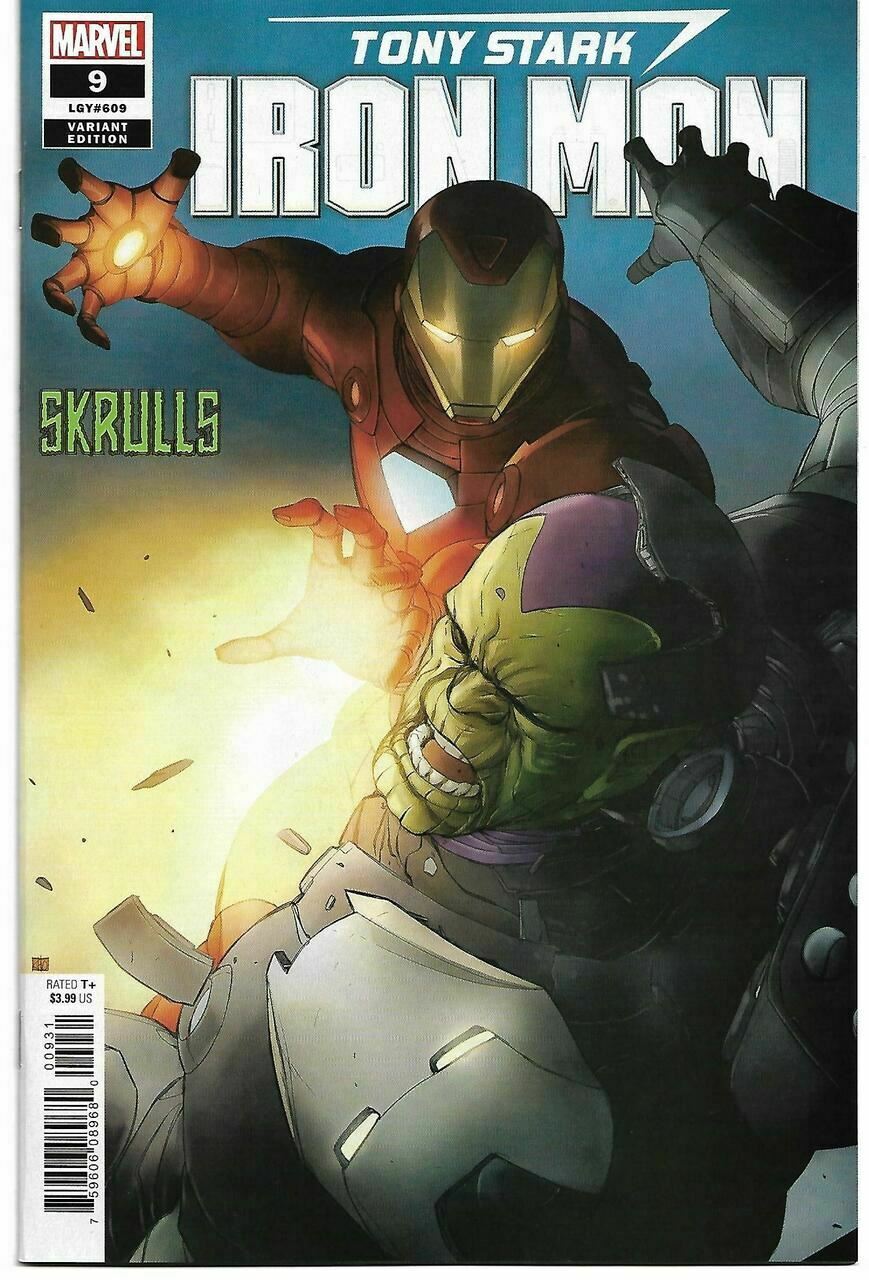 TONY STARK IRON MAN #9 PHAM SKRULLS VAR