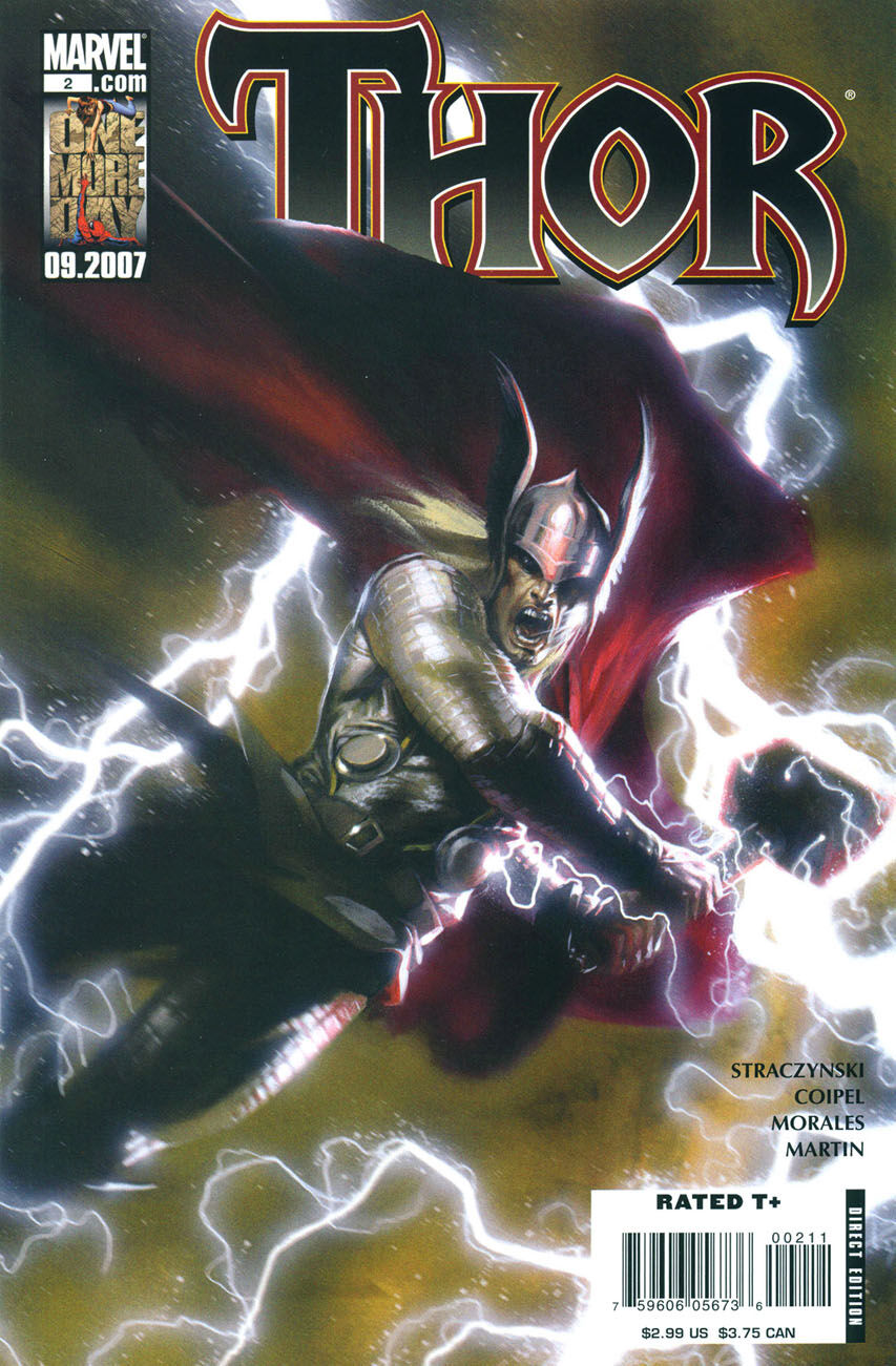 Thor (2007 Marvel 3rd Series) #2B