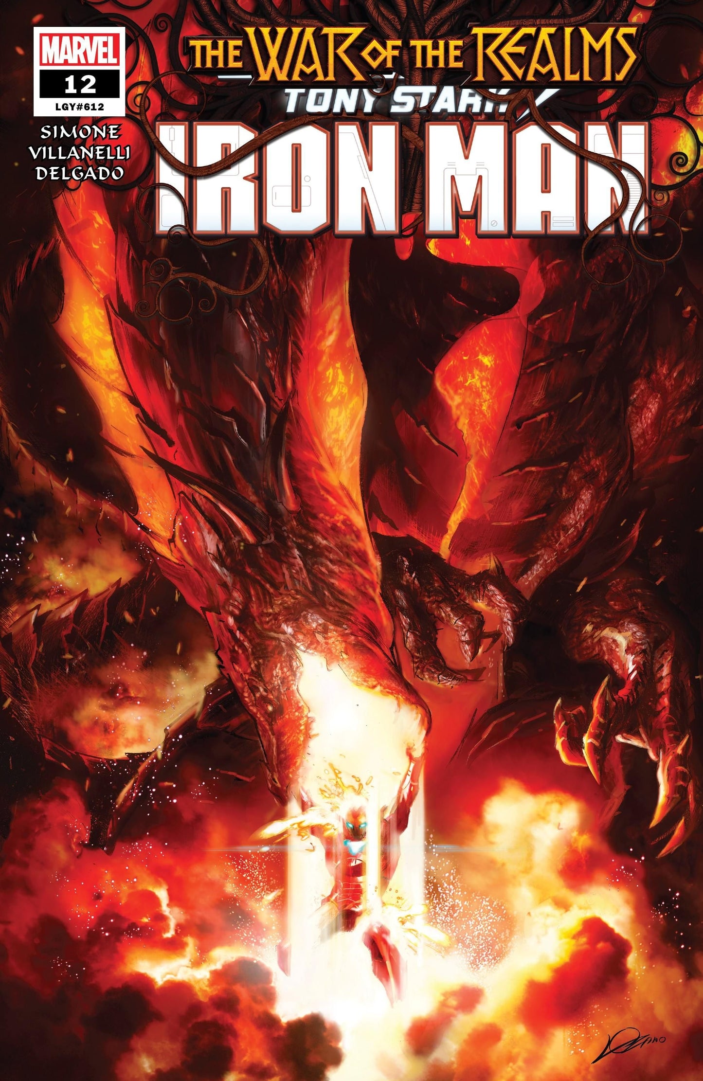 Tony Stark Iron Man (2018) #12A