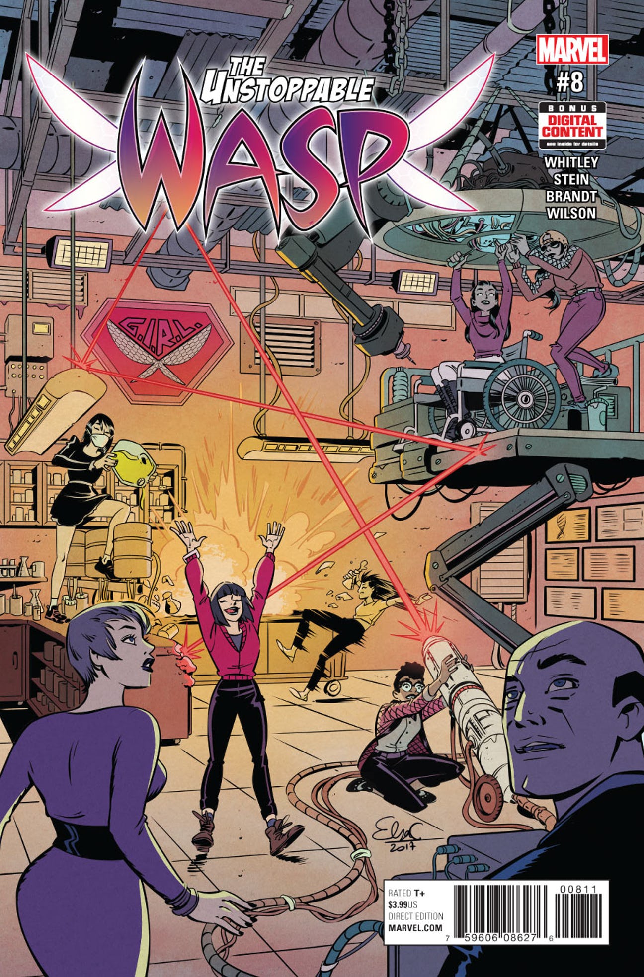 Unstoppable Wasp (2016 Marvel) #8A