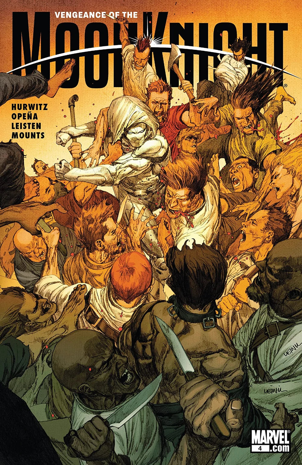 Vengeance of Moon Knight (2009) #4A