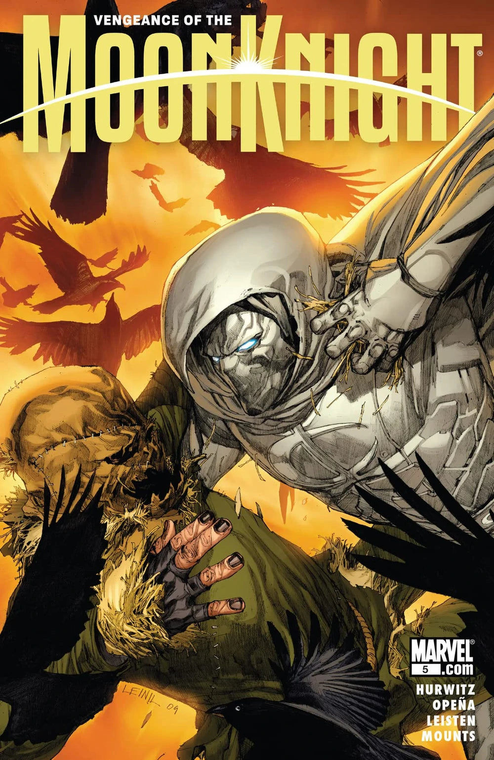 Vengeance of Moon Knight (2009) #5A