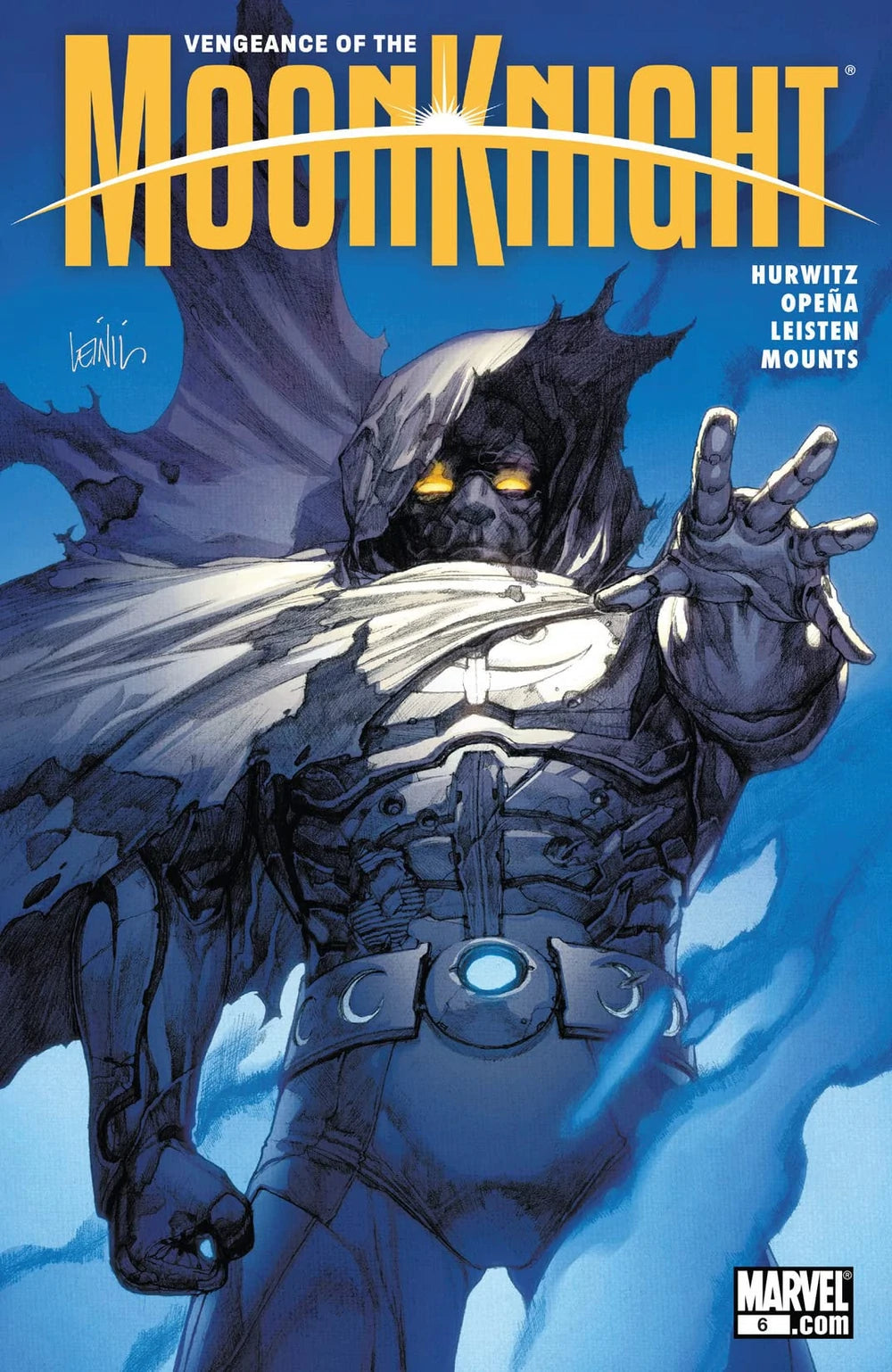 Vengeance of Moon Knight (2009) #6A