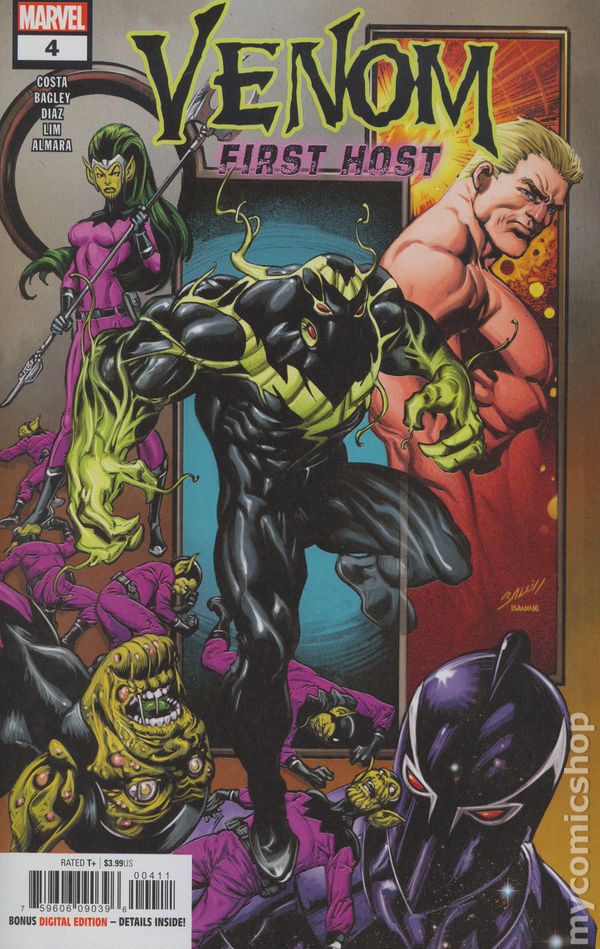 Venom First Host (2018 Marvel) #4A