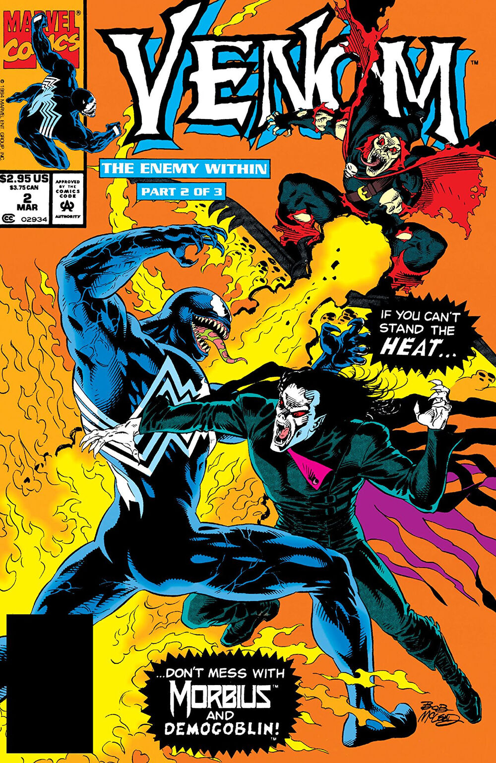 Venom The Enemy Within (1994) #1-3 complete set!