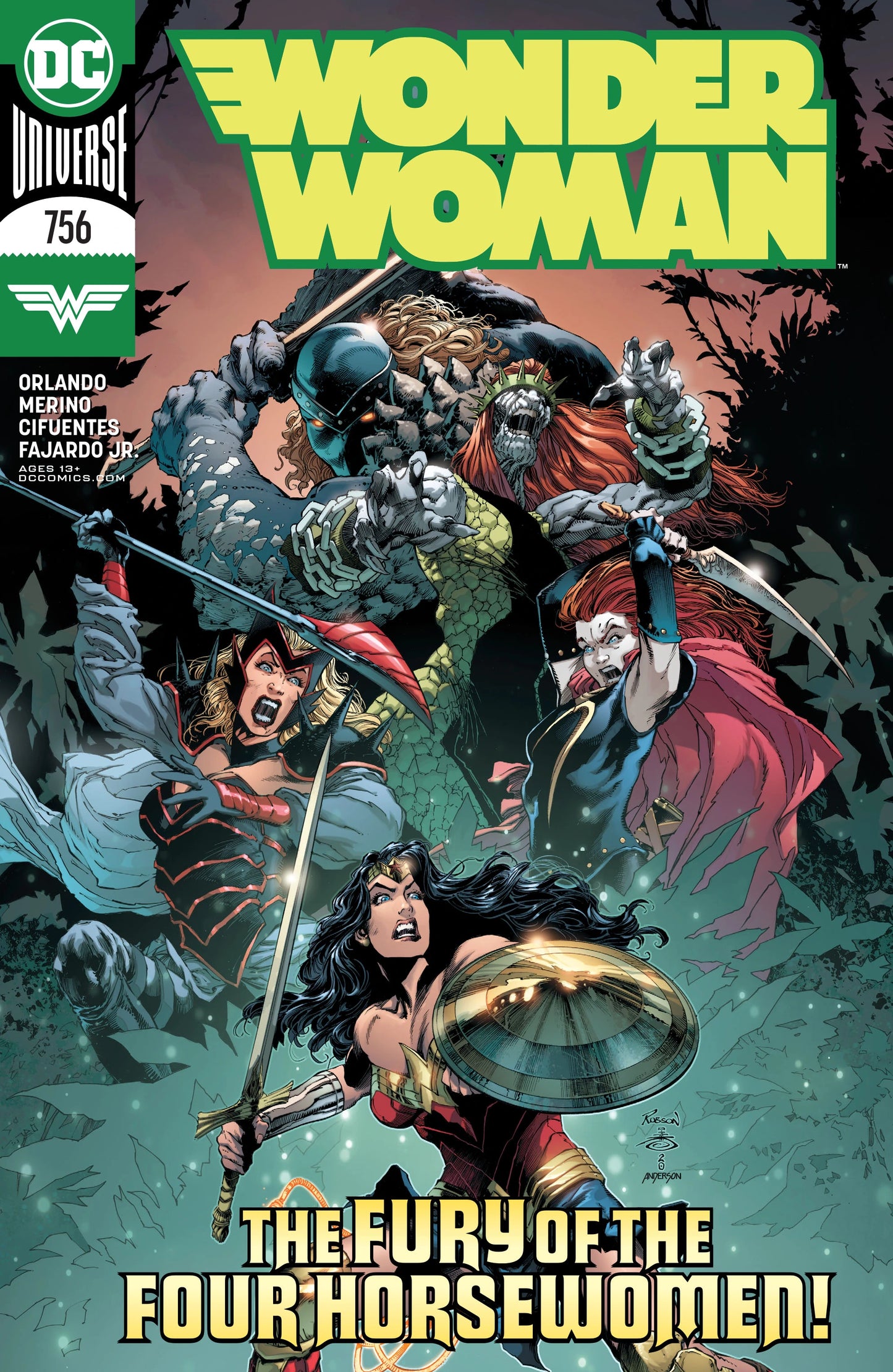 Wonder Woman (2016 5th Series) #756A