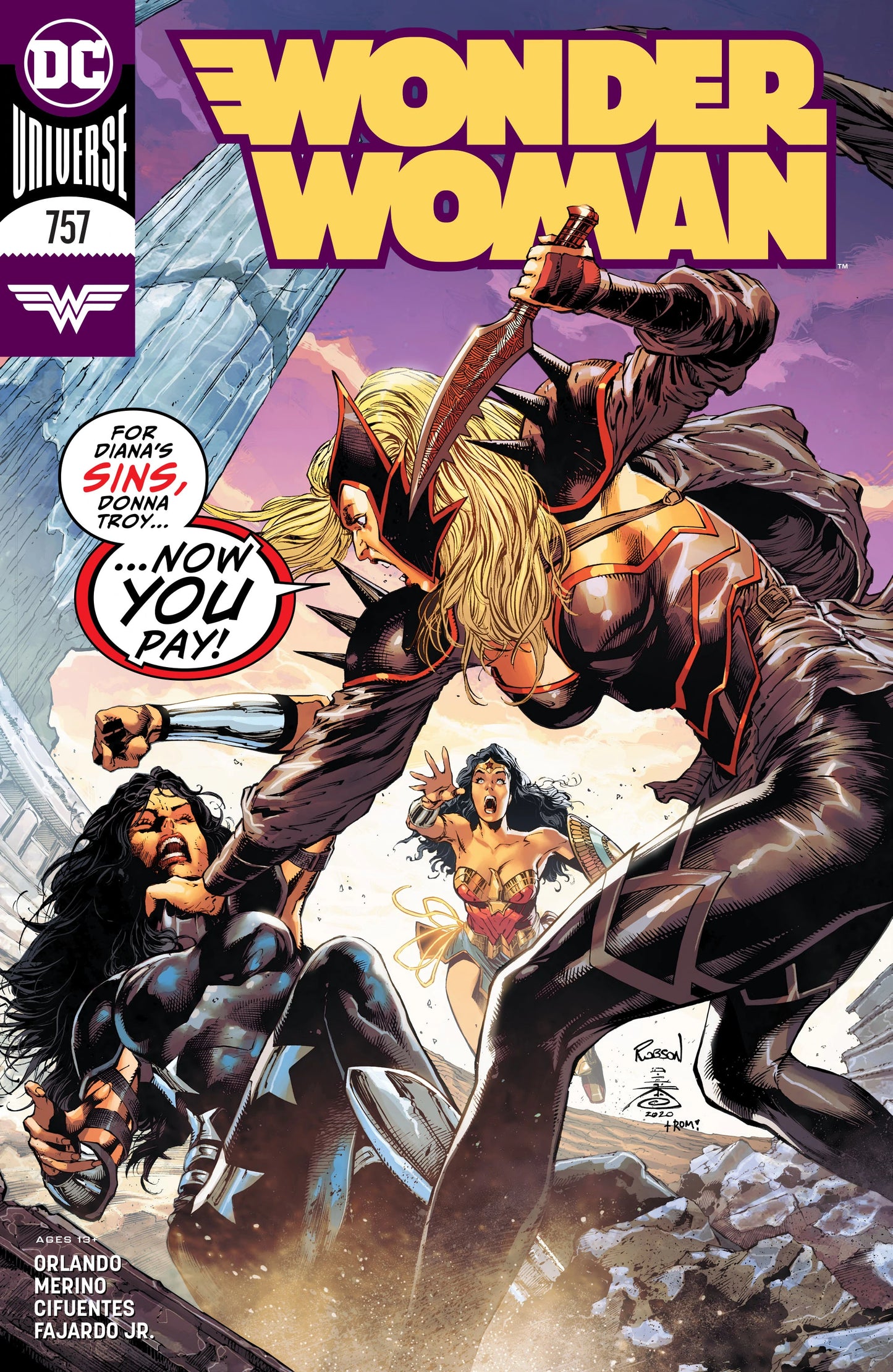 Wonder Woman (2016 5th Series) #757A