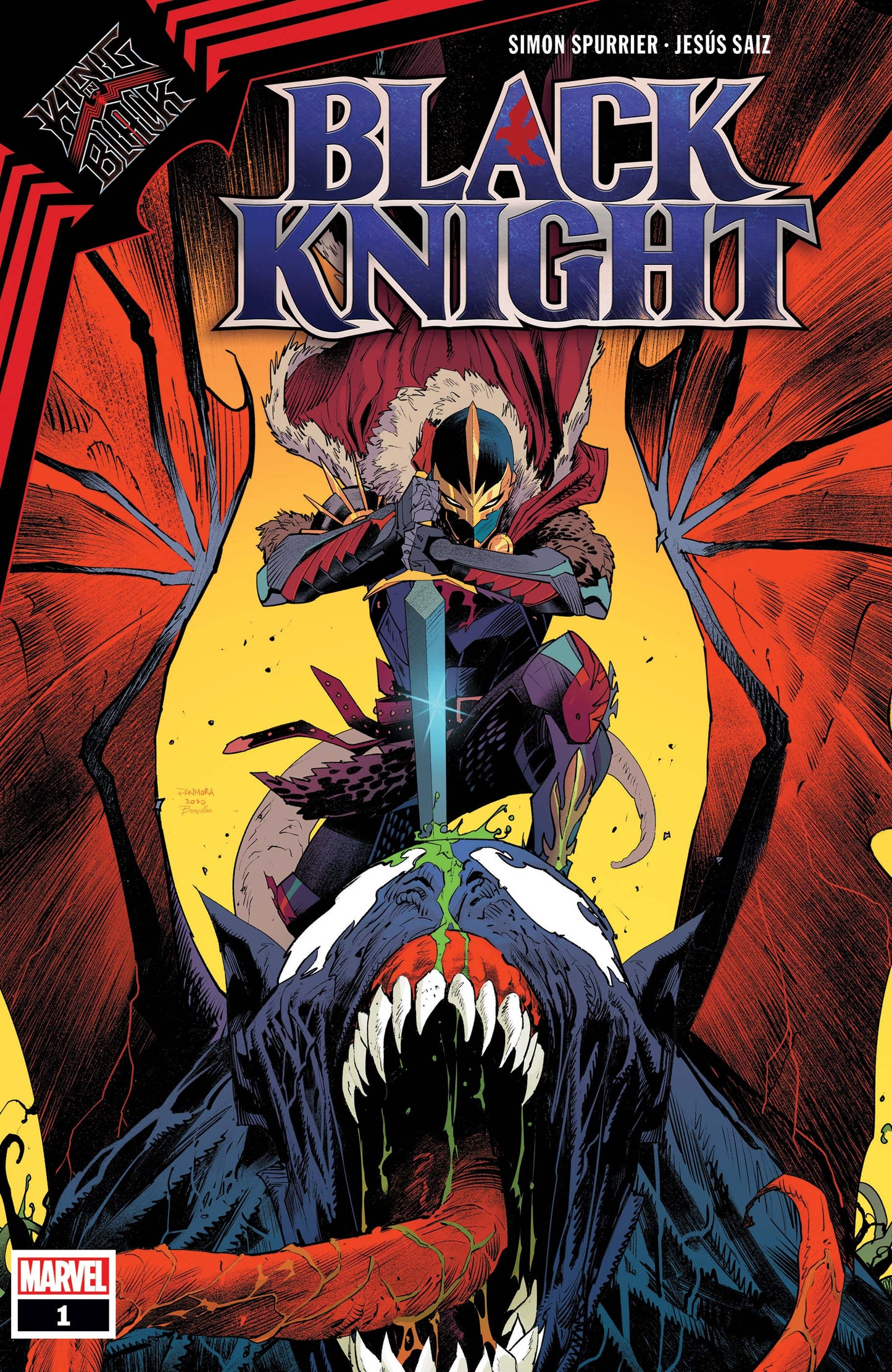 King in Black Black Knight (2021 Marvel) #1A