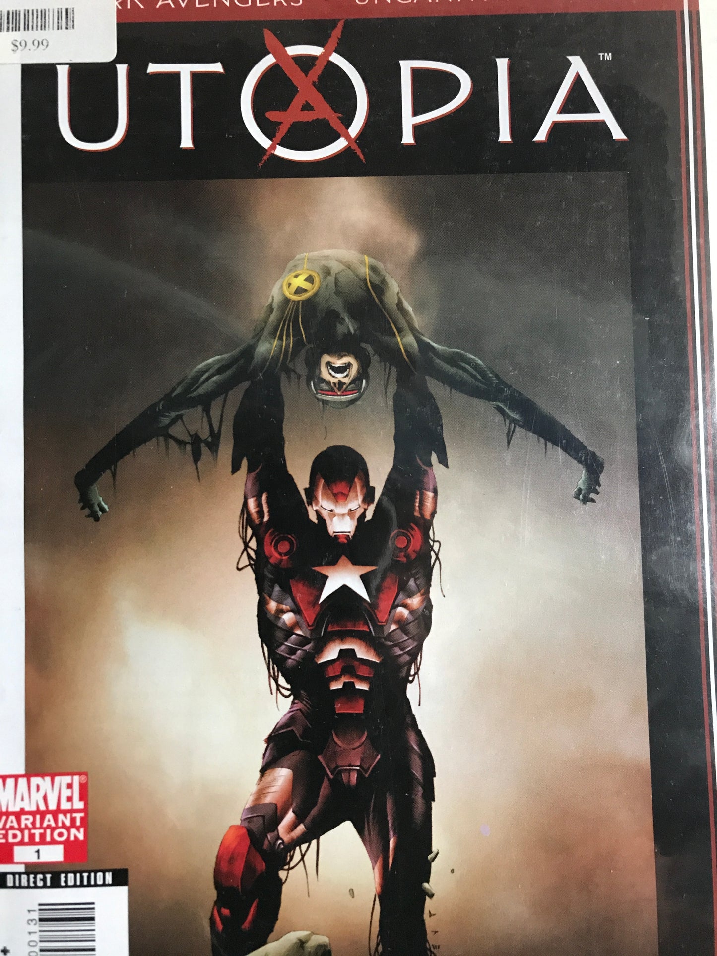 Dark Avengers Uncanny X-Men Utopia (2009) #1C