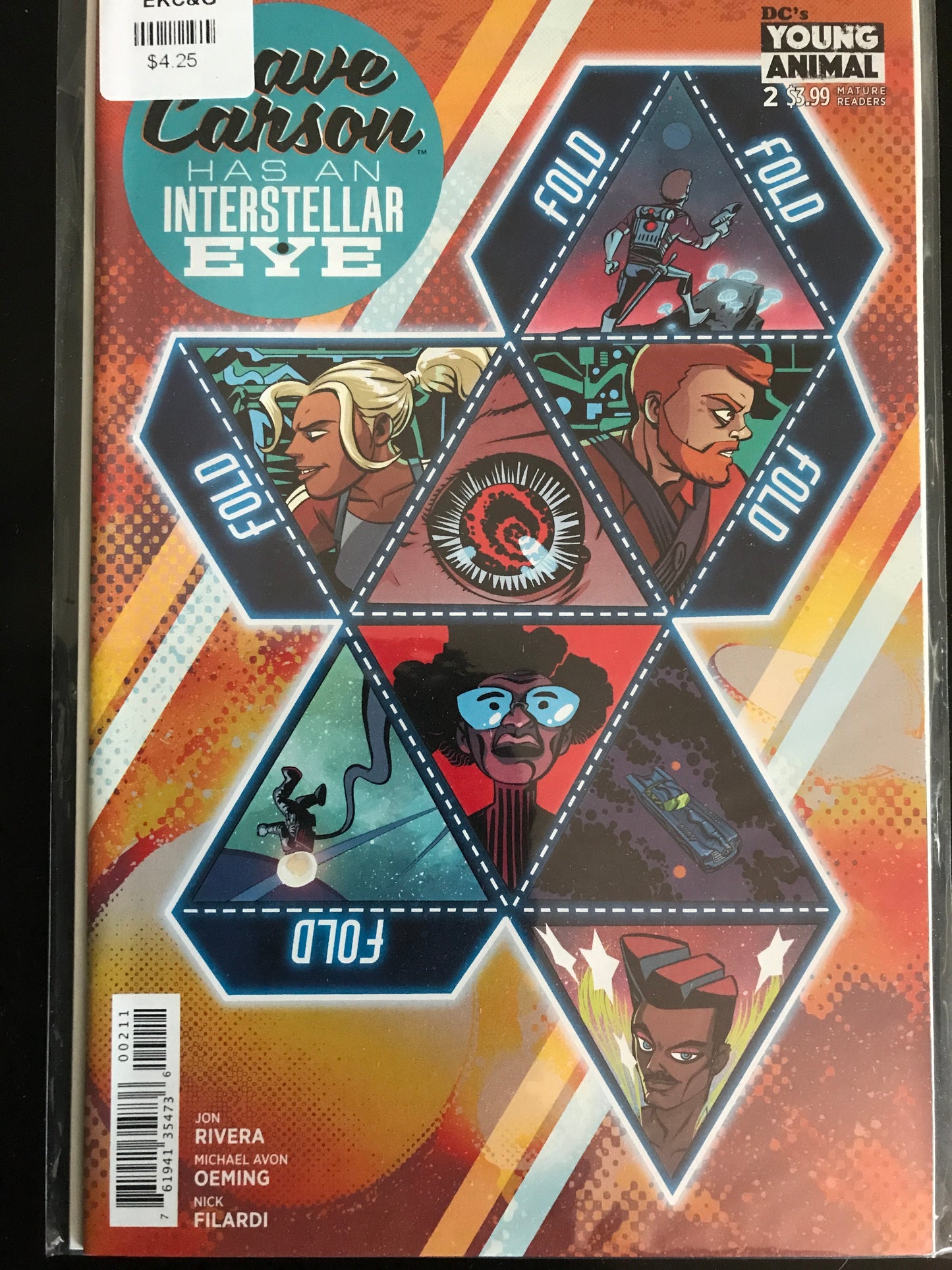 Cave Carson Has An Interstellar Eye (2018 DC) #2