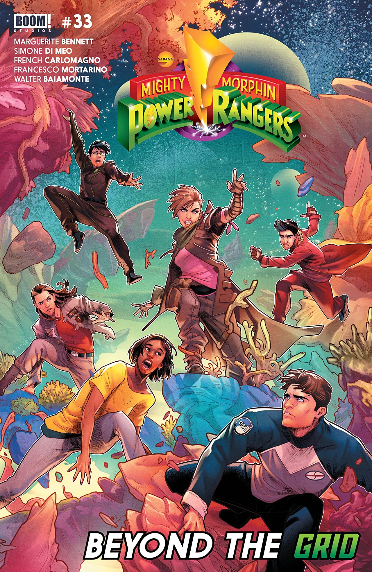 Mighty Morphin Power Rangers (2016 Boom) #33A
