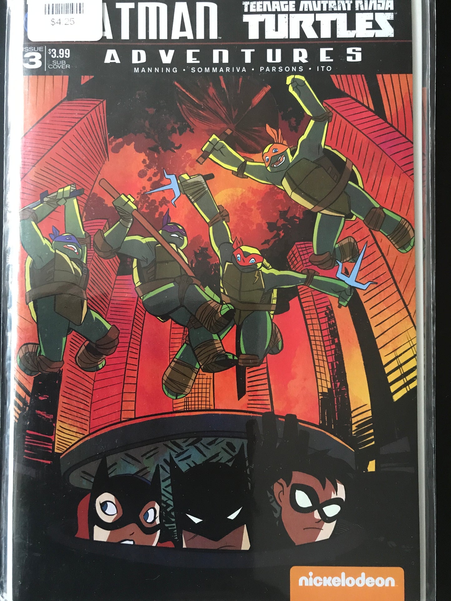 Batman Teenage Mutant Ninja Turtles Adventures (2016 IDW) #3SUB