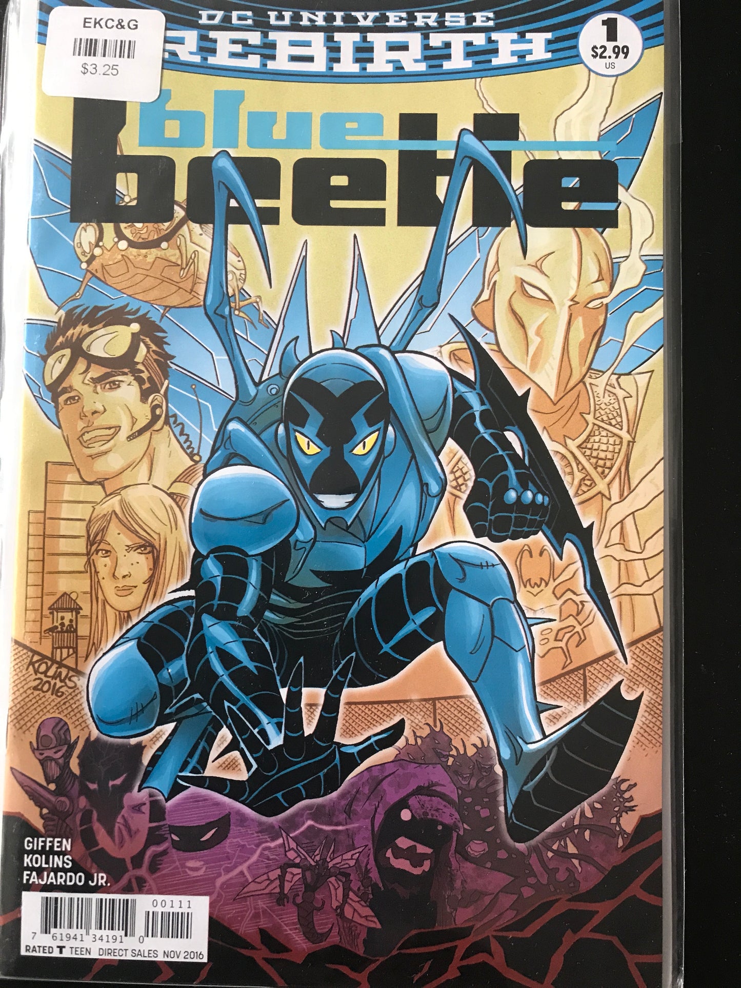 Blue Beetle (2016) #1A