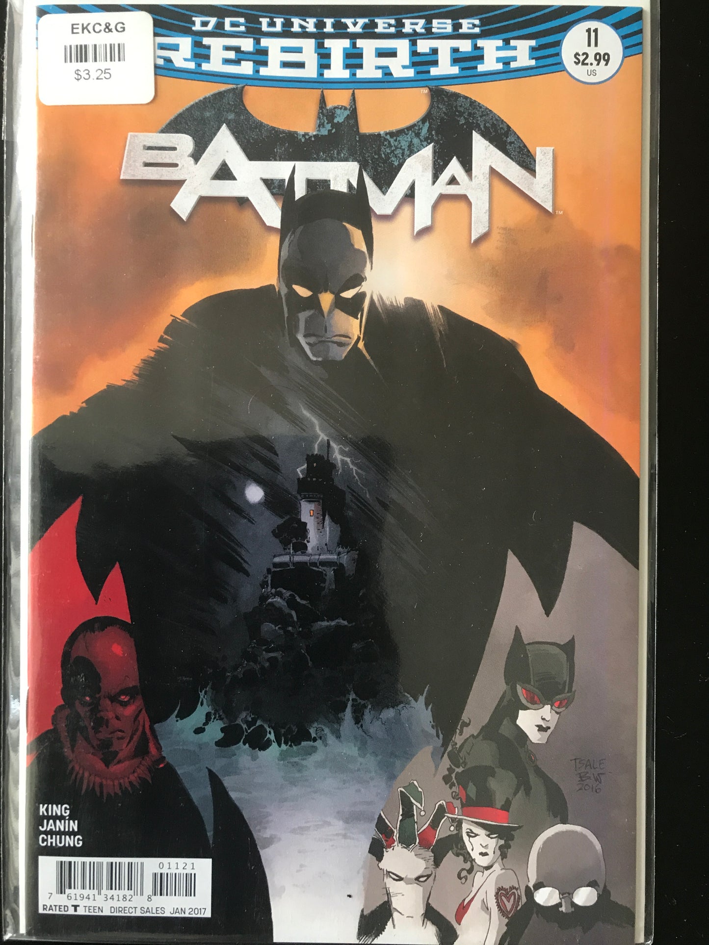 Batman (2016 3rd Series) #11B Rebirth