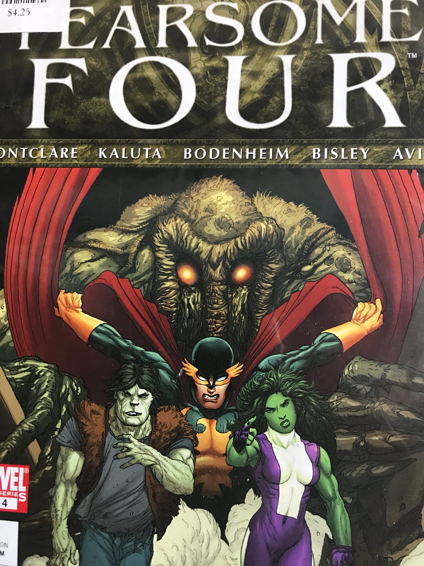 Fear Itself Fearsome Four (2011 Marvel) #1