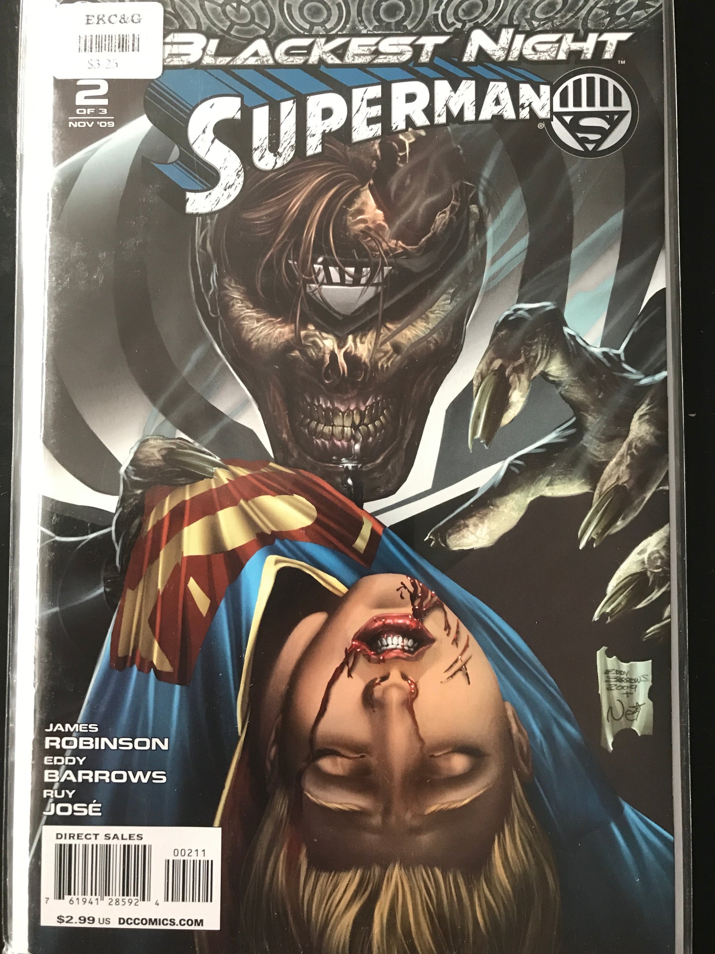 Blackest Night Superman (2009) #2A