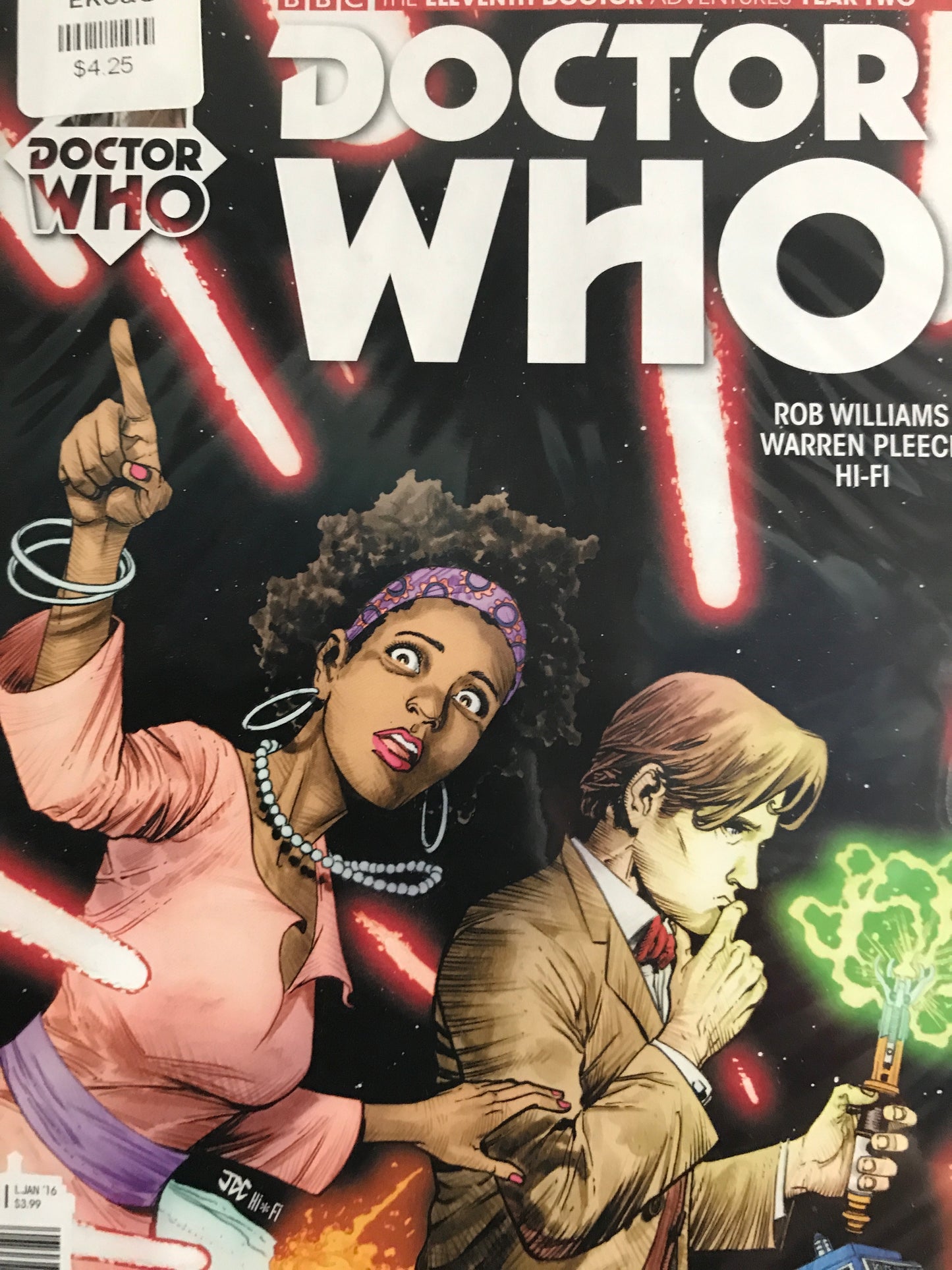 Doctor Who The Eleventh Doctor Year Two (2015) #4A