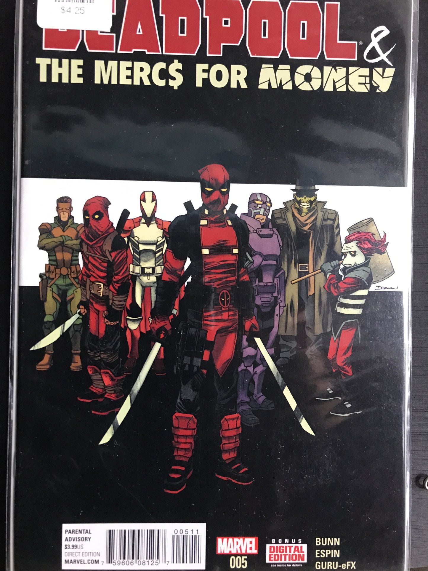Deadpool and The Mercs for Money (2016 Marvel 1st Series) #5A