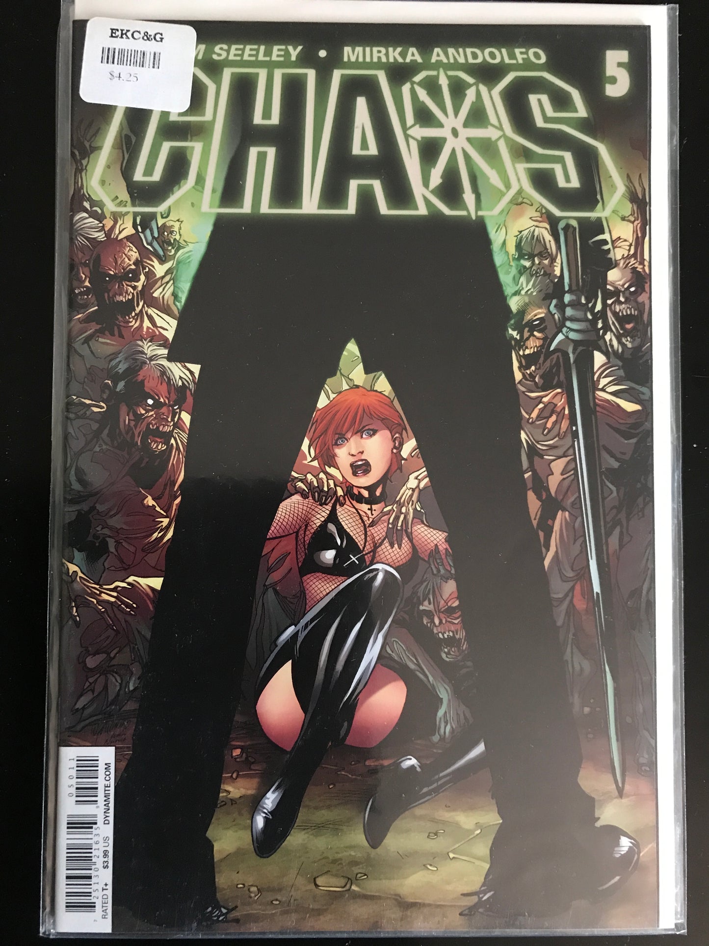 Chaos (2014 Dynamite) #5