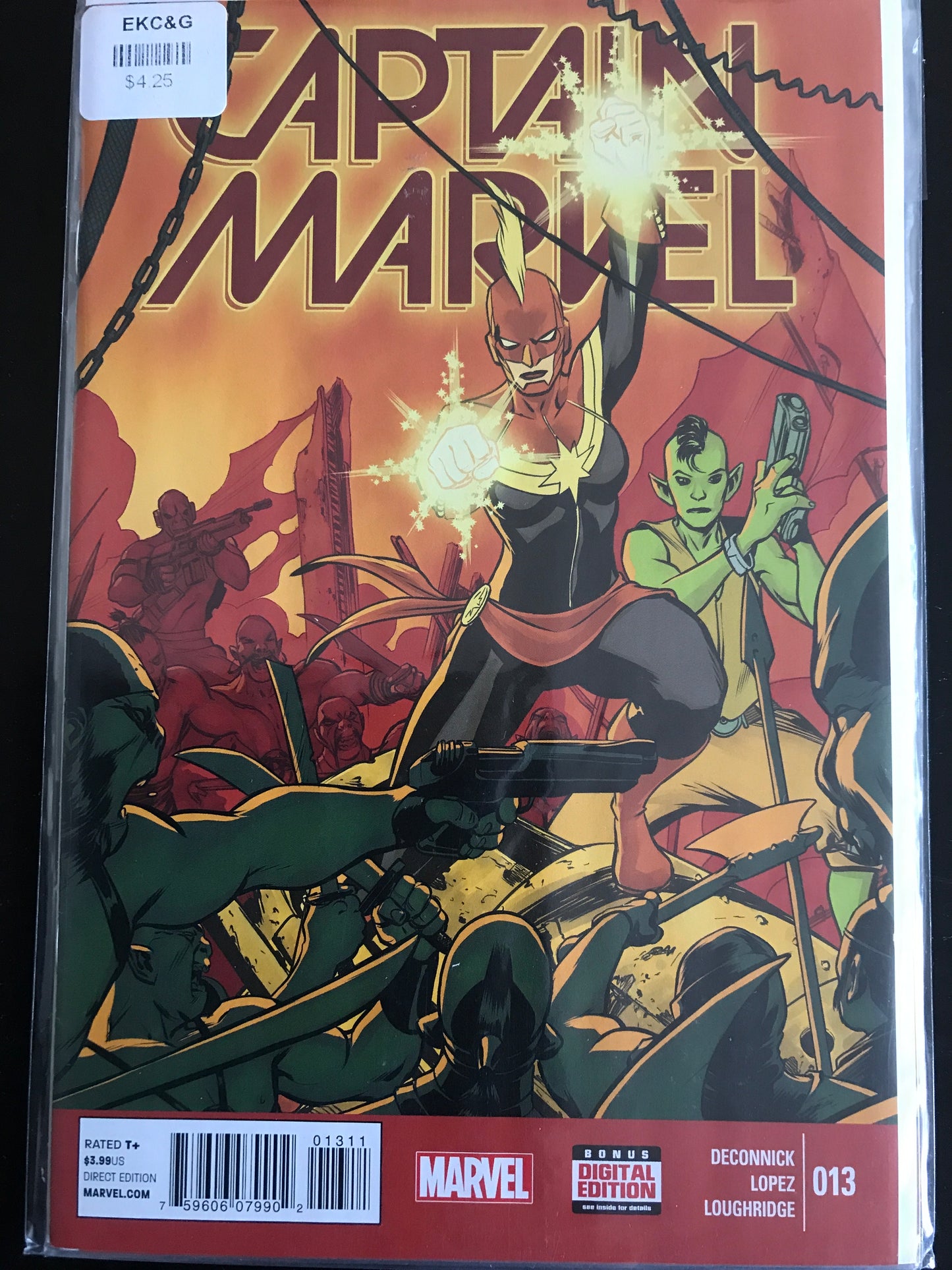 Captain Marvel (2014 8th Series) #13A