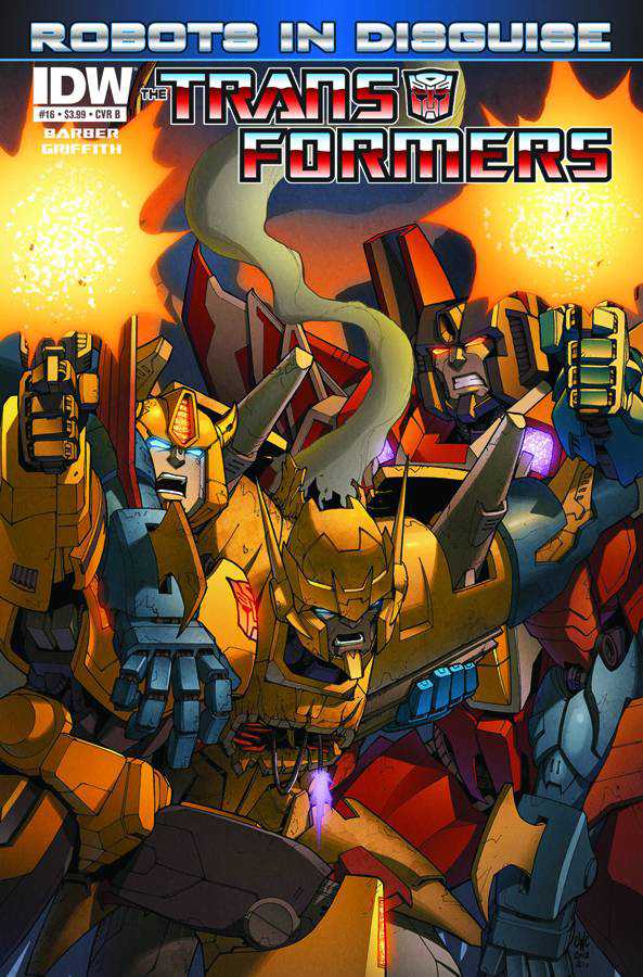 Transformers Robots In Disguise (2012 IDW) #16B