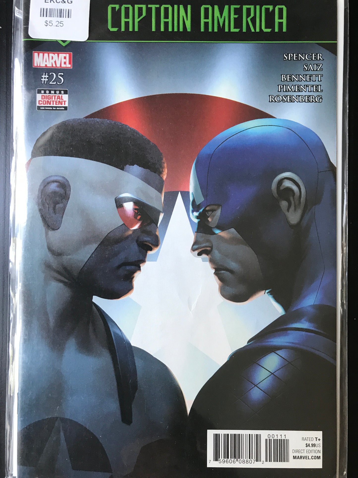 Captain America (2017) #25D