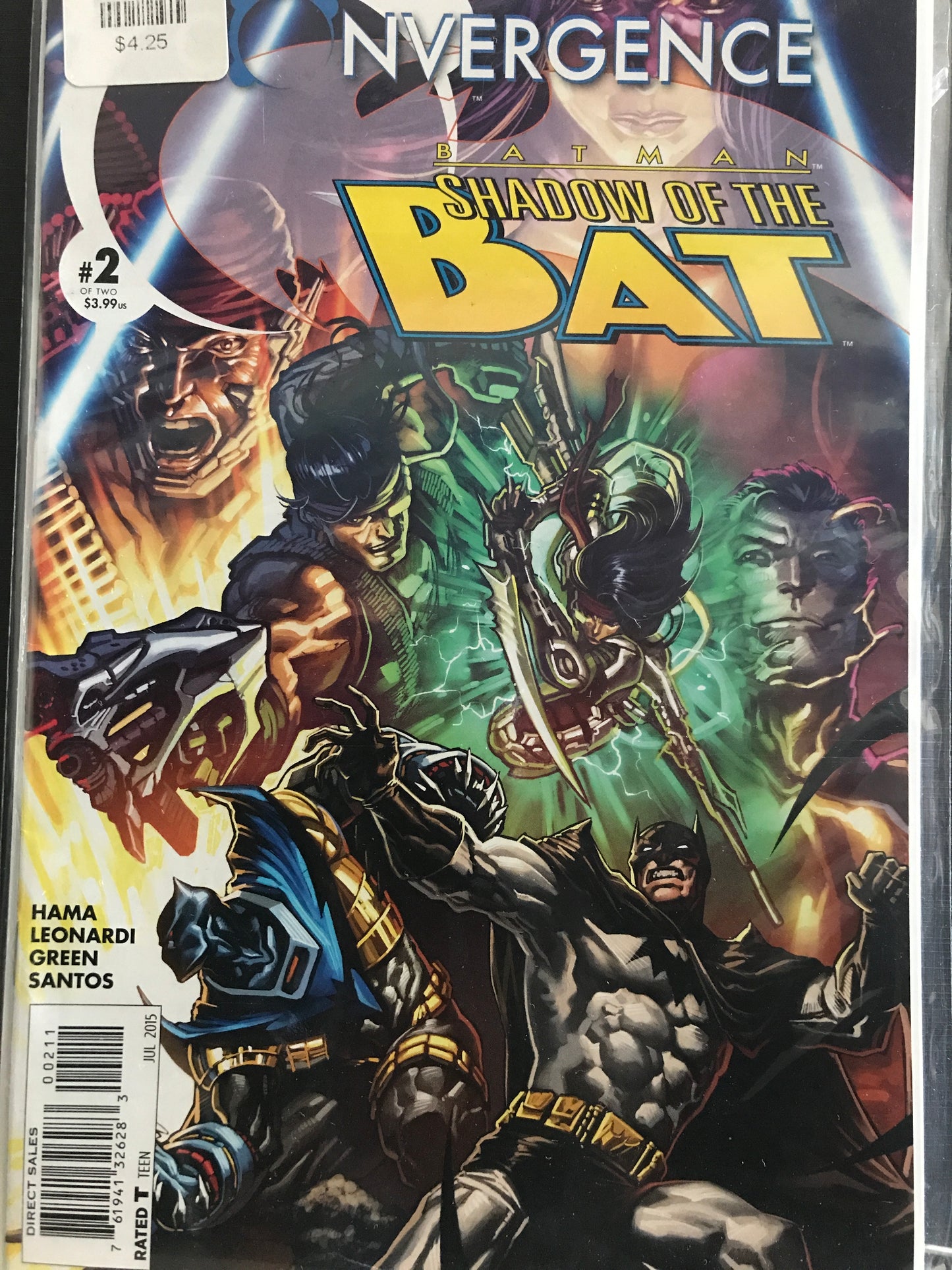 Convergence Batman Shadow of the Bat (2015 DC) #2A