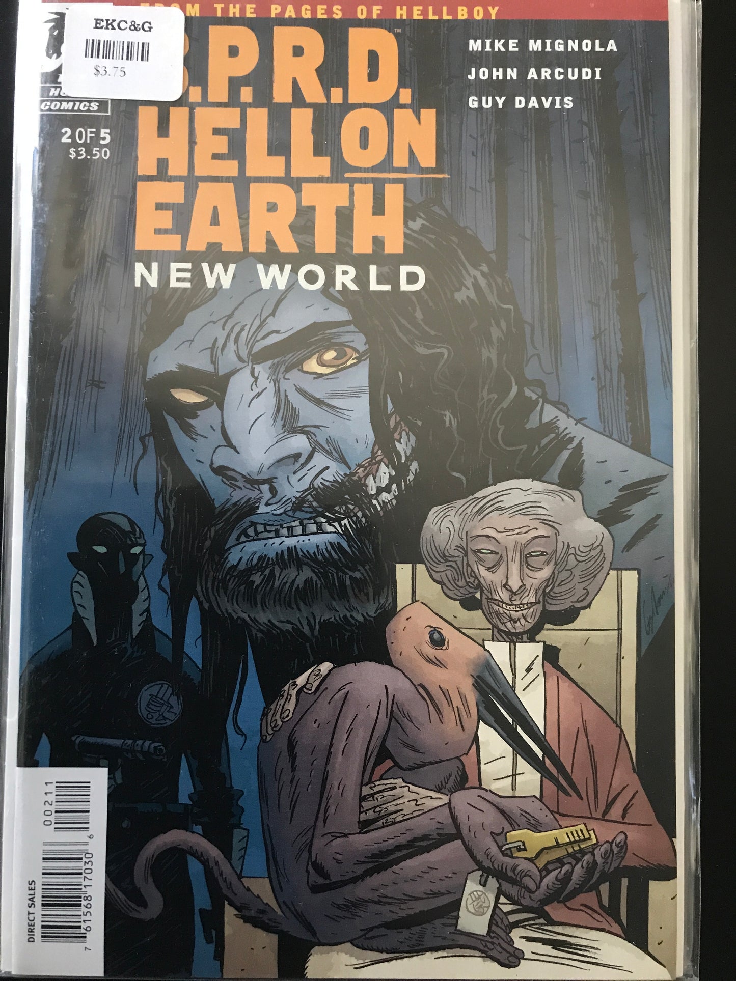 BPRD Hell on Earth New World (2010 Dark Horse) #2