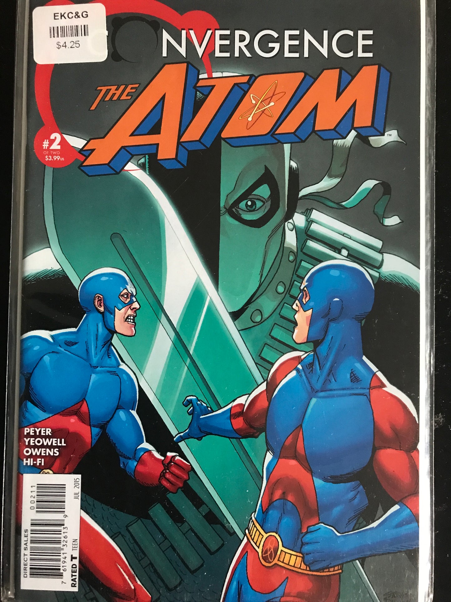 Convergence Atom (2015 DC) #2A