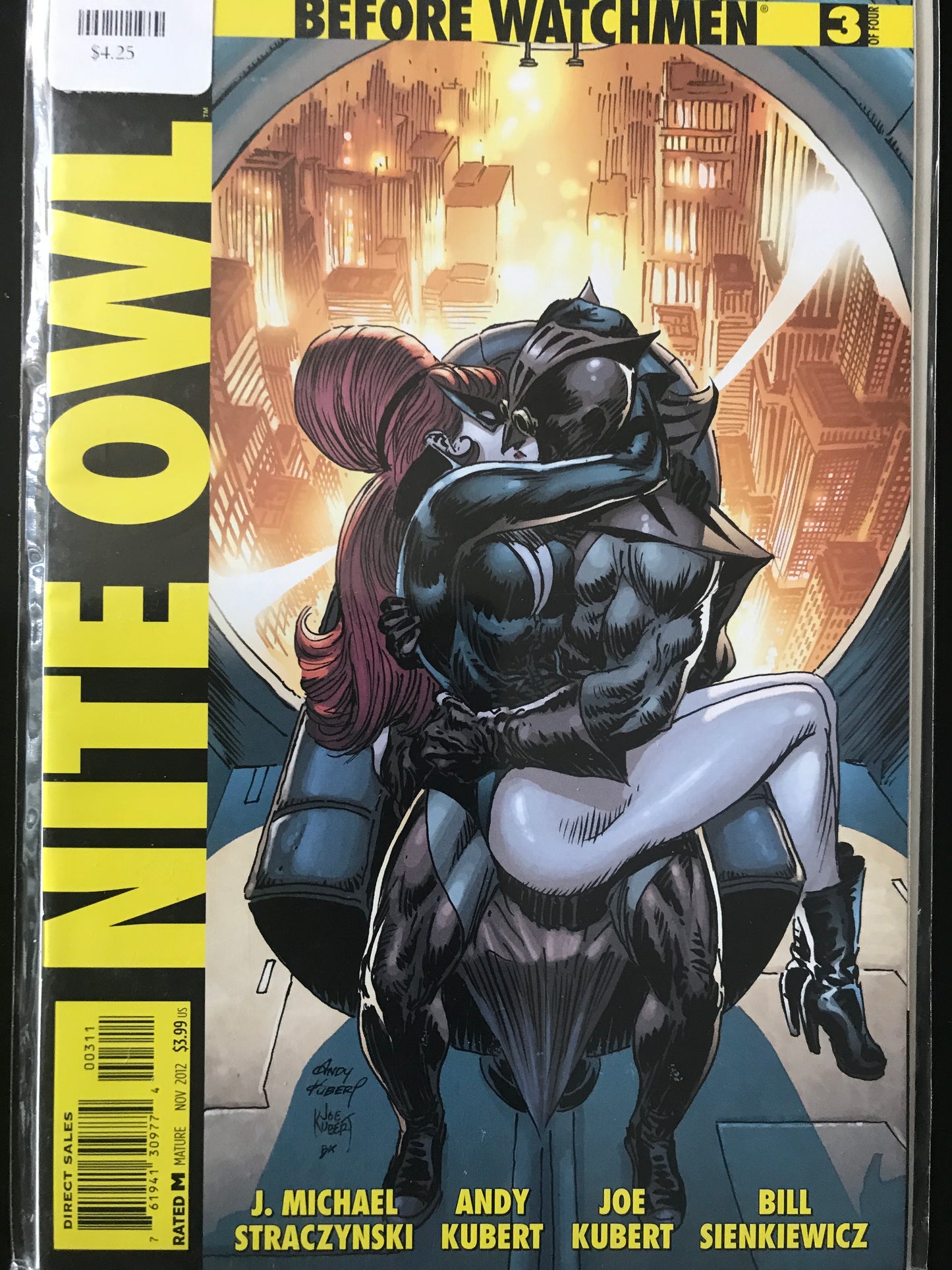 Before Watchmen Nite Owl (2012) #3A