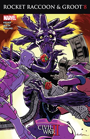 Rocket Raccoon and Groot (2016) #8