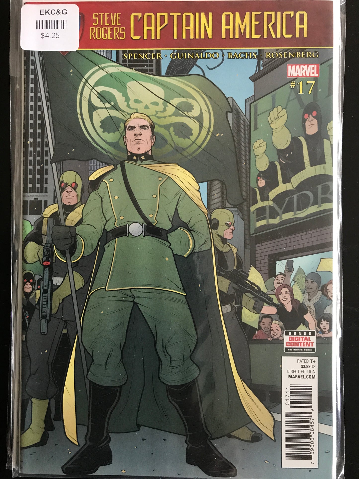 Captain America Steve Rogers (2016) #17B