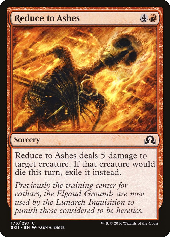 Reduce to Ashes (Set of 4)
