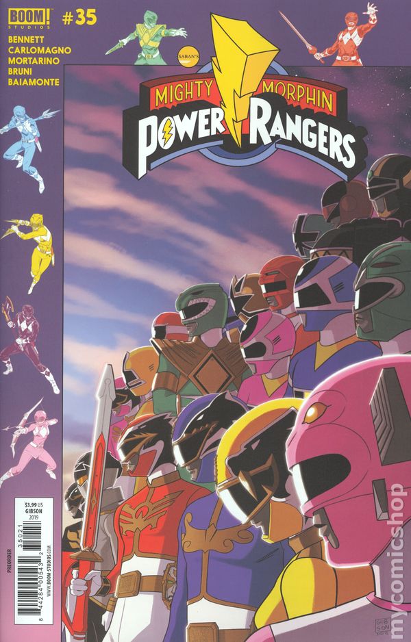 Mighty Morphin Power Rangers (2016 Boom) #35B