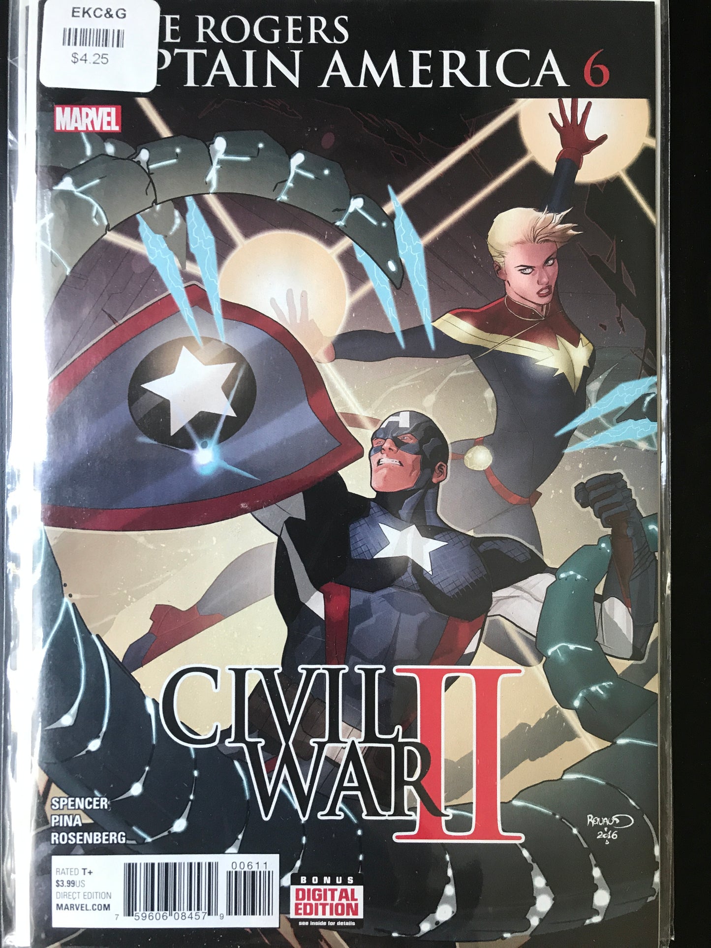 Captain America Steve Rogers (2016) #6A